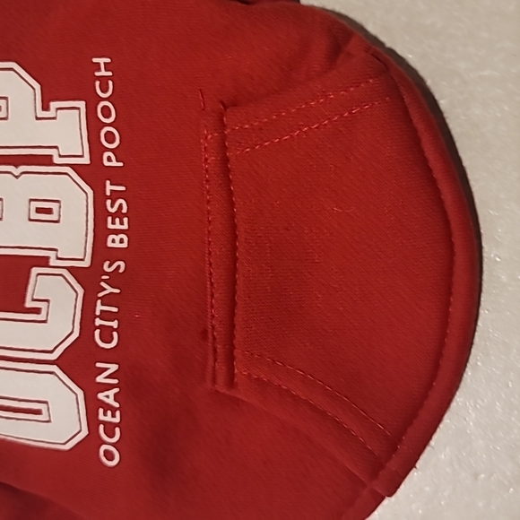 Cute Doggy Sweatshirt Size Small Red and White NWOT 😍 - Picture 6 of 7